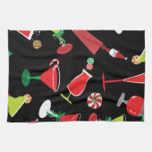 Coole Weihnachtscocktails Küchentücher (Horizontal)