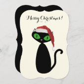 Coole Weihnachtskarte Feiertagskarte (Vorne/Hinten)