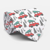 Coole Weihnachtswagen Krawatte! Krawatte (Gerollt)