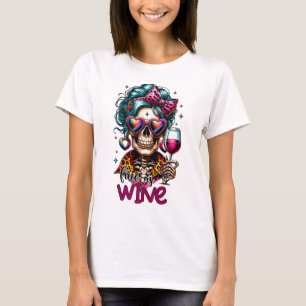Coole Weinliebhaber der Weltkunst T-Shirt