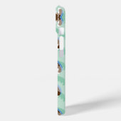 Coole Wellen Tropischer Sommer Sonnenbraun Streife Case-Mate iPhone Hülle (Rückseite / Links)