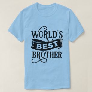 Coole weltbeste Bruder-Wortkunst T-Shirt
