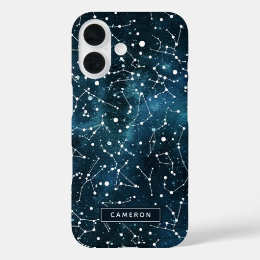 Coole Weltraumkonstellationen Personalisiert Case-Mate iPhone Hülle (Rückseite)