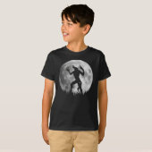 Coole Werewolf-Vollmond-Umwandlung T-Shirt (Vorne ganz)