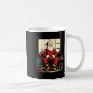 Coole Werkstatt Weihnachtsmann mit Schraubenschlüs Kaffeetasse