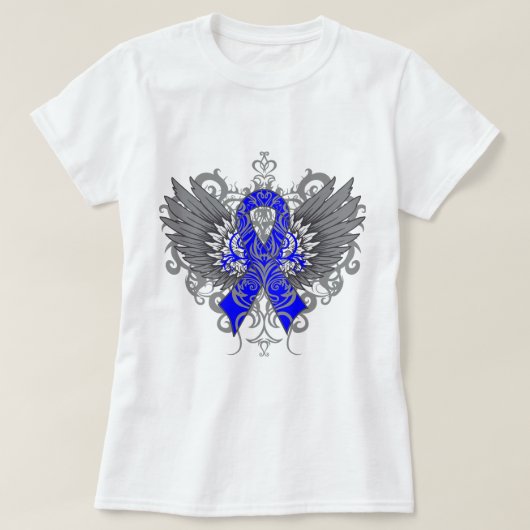 Coole Wings bei Rektalkrebs T-Shirt (Design vorne)