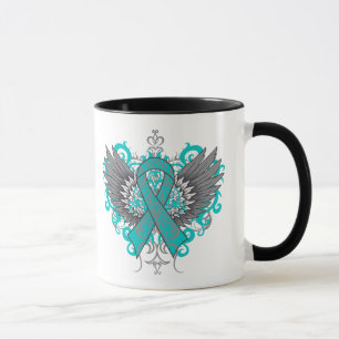 Coole Wings des Ovarialkarzinoms Tasse