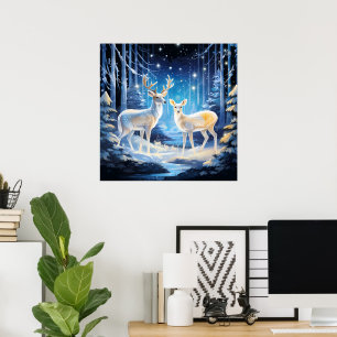 Coole Winterregenliebhaber Poster