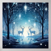 Coole Winterregenliebhaber Poster (Vorne)