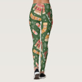 coole Wintersaison Leggings (Rückseite)