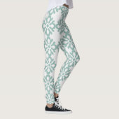 Coole Winterschneeflocken-Leggings Leggings (Rechts)