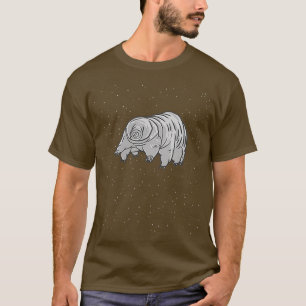Coole Wissenschaft als Wasserbär in Weltraumgesche T-Shirt