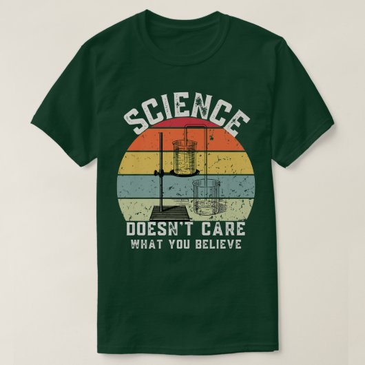 Coole Wissenschaftskunst für Männer Wissenschaftle T-Shirt (Design vorne)