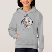 coole Wolfsflieger Hoodie (Vorderseite)