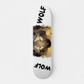 Coole Wolfskateboard-Plattform Skateboard (Vorne)