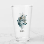 coole Wolfsliebhaber geben Namen Glas (Rückseite)
