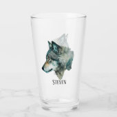 coole Wolfsliebhaber geben Namen Glas (Rückseite)