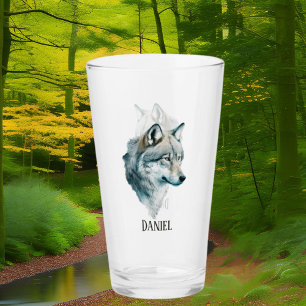 coole Wolfsliebhaber geben Namen Glas