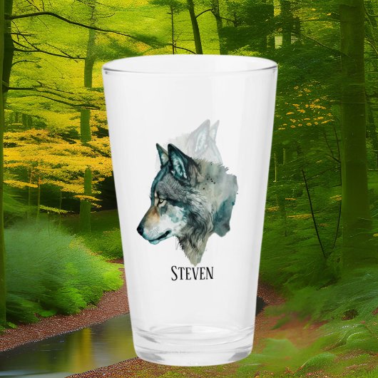 coole Wolfsliebhaber geben Namen Glas