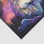 Coole Wolfsliebhaber Seidenpapier (Ausschnitt)