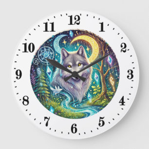 Coole Wolfsliebhaber Uhr