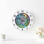 Coole Wolfsliebhaber Uhr (Zuhause)