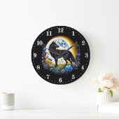 Coole Wolfsliebhaber Uhr (Zuhause)