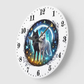 Coole Wolfsliebhaber Uhr (Winkel)