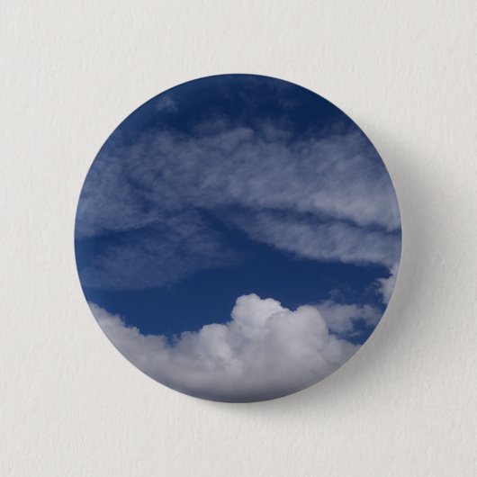 coole Wolken Button (Vorderseite)