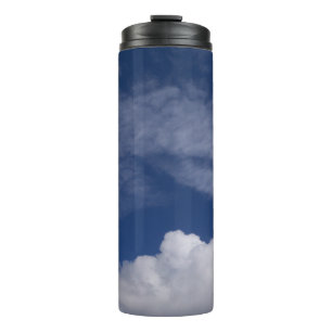 coole Wolken Thermosbecher