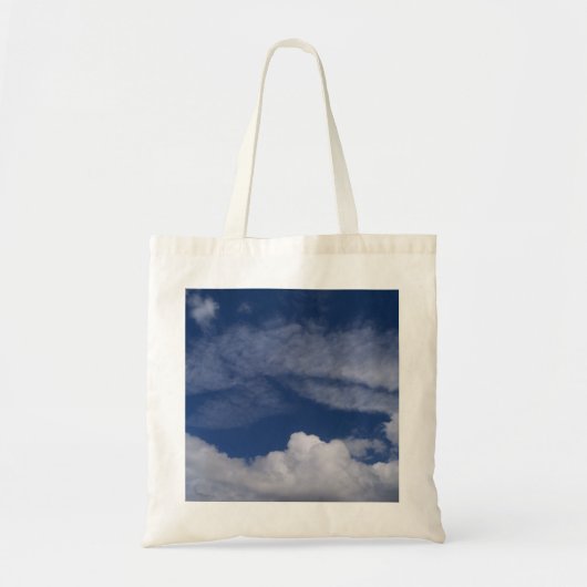 coole Wolken Tragetasche (Vorne)