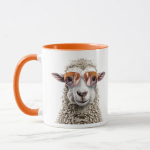 Coole Wollschaf Tasse
