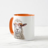 Coole Wollschaf Tasse (Vorderseite Links)