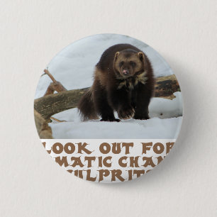 coole Wolverineentwürfe Button