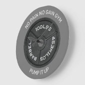 Coole Workout-Gym-Wall-Uhr Große Wanduhr (Winkel)