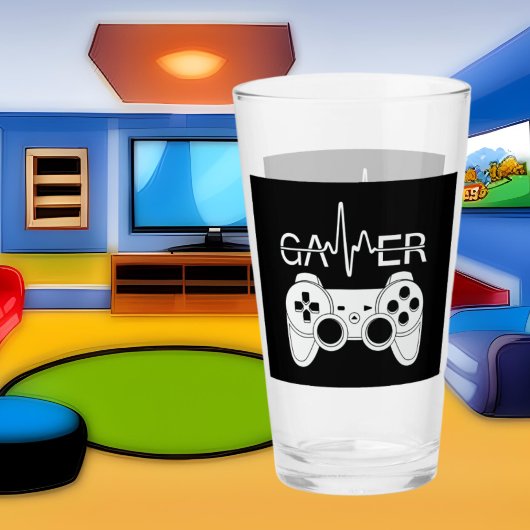 coole Wortart Glas