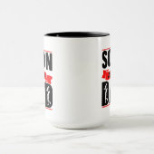Coole Wortkunst für werdende Väter Tasse (Zentrum)