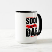 Coole Wortkunst für werdende Väter Tasse (VorderseiteRechts)