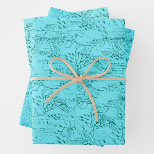 coole Wrapping Paper Sheets zum Party von Wassersp Geschenkpapier Set (Beispiel)