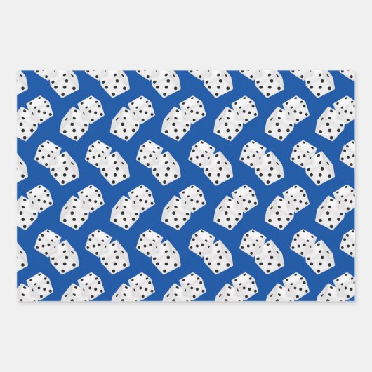 Coole Würfel Geschenkpapier Set (Vorderseite 2)