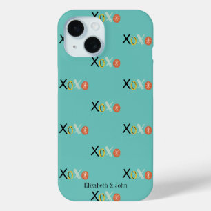 Coole "XOXO" Herz Valentinstag Minze Grün Case-Mate iPhone Hülle