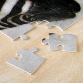 Coole Zebra-Fotografie Puzzle (Seite)