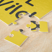 Coole Zebra Giraffe Cartoon Illustration Puzzle (Seite)