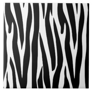 coole Zebra-Kachelmuster Fliese