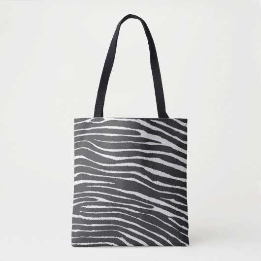 Coole Zebra Print Tasche (Vorderseite)