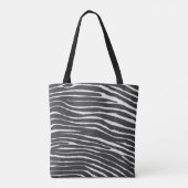 Coole Zebra Print Tasche (Rückseite)