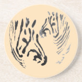 Coole Zebras Getränkeuntersetzer (Vorne)