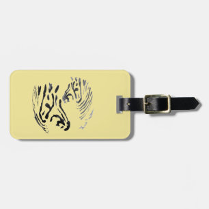 Coole Zebras Wildlife-Farbe Gepäckanhänger