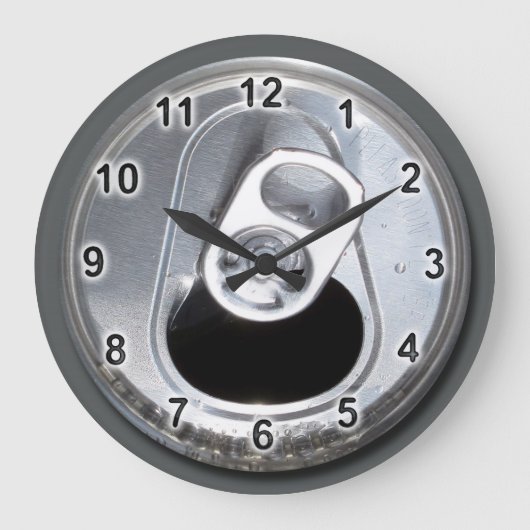 Coole Zeit Große Wanduhr (Vorderseite)