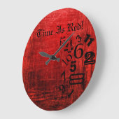 Coole Zeit ist die Uhr der roten Mauer! (Winkel)